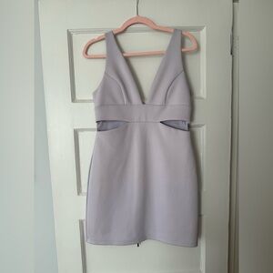 Topshop Lavender Mini Dress